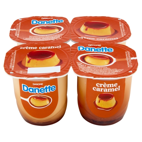 Danette Creme Caramel, 4x125 g